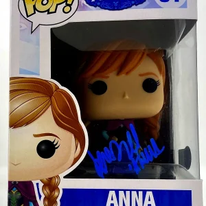 Kristen Bell Signed Autograph Funko Pop Frozen Anna 81 + Inscription Beckett COA