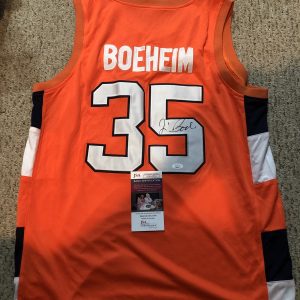 New ListingSYRACUSE ORANGE- JIM BOEHEIM SIGNED AUTOGRAPH JERSEY JSA COA BASKETBALL HOF CUSE