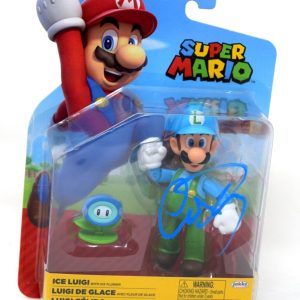 Charlie Day Signed Autograph The Super Mario Bros Movie Luigi 4" Figure BAS COA
