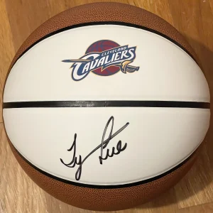 Ty Lue Signed Autographed Cleveland Cavaliers Full Size Logo Basketball PSA/DNA
