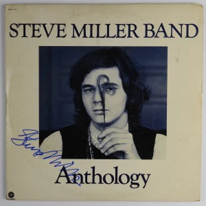 Steve Miller Band Anthology Signed Autograph Record Album JSA Vinyl
