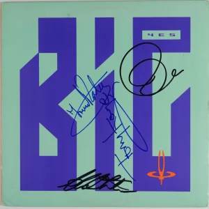 YES JSA Signed Autograph Album Record Big Generator Jon Anderson

