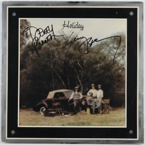 America Dewey Bunnell Gerry Beckley Signed Autograph Album JSA Record Vinyl
