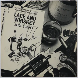 Alice Cooper JSA Signed Autograph Album Record LP Lace And Whiskey