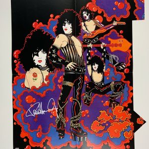KISS Paul Stanley JSA Signed Autograph Signed Record Album Solo Poster

