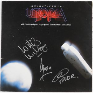 Utopia JSA Signed Autograph Album Record Todd Rundgren Kasim Sulton John Willie
