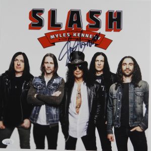 Slash JSA Signed Autograph Album Record Lithograph Guns N' Roses
