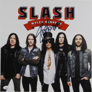 Slash JSA Signed Autograph Album Record Lithograph Guns N' Roses
