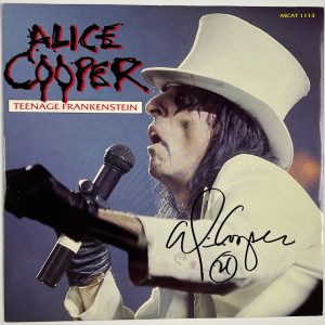 Alice Cooper JSA Signed Autograph Album Record LP Teenage Frankenstien