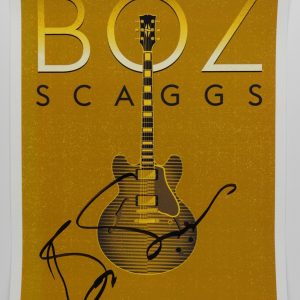 Boz Scaggs Signed JSA Autograph 19" x 13" Lithograph Poster