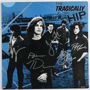 The Tragically Hip JSA Signed Autograph Gord Downie Fully Record Album REAL
