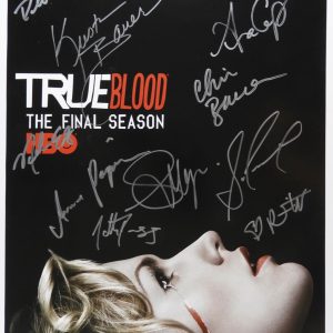 True Blood Cast JSA Autograph Fully Signed Poster Fully Signed 11 Signatures