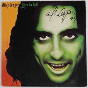 Alice Cooper JSA Signed Autograph Album Record LP Goes To Hell