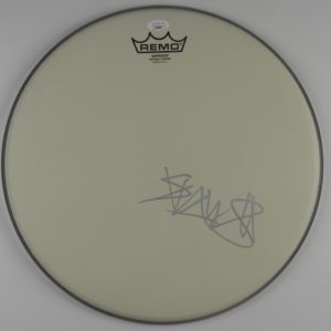 Travis Baker JSA Autograph Signed Drum Head COA 14" Blink 182
