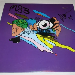 ANTHONY GONZALEZ SIGNED M83 DIGITAL SHADES [VOL. 1] VINYL RECORD JSA
