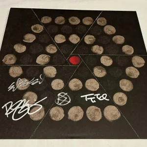 THRICE SIGNED PALMS VINYL RECORD JSA