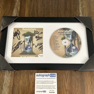 ‘Rebelution’ Reggae Full Band Signed Autograph Framed CD ACOA Eric Rachmany