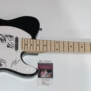 AVATAR SIGNED ELECTRIC GUITAR JONAS JARLSBY SWEDISH METAL ALL 5 JSA COA