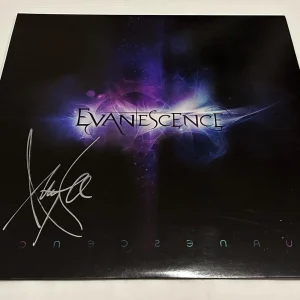 AMY LEE SIGNED EVANESCENCE VINYL RECORD JSA
