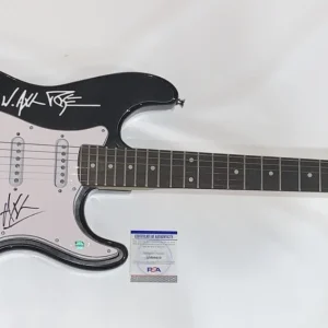 AXL ROSE SIGNED APPETITE FOR DESTRUCTION ELECTRIC GUITAR GUNS N' ROSES PSA COA