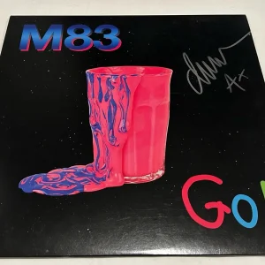 ANTHONY GONZALEZ SIGNED M83 GO! VINYL RECORD JSA
