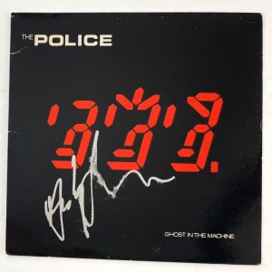 Andy Summers Signed Autograph Album Vinyl Record The Police Ghost in the Machine
