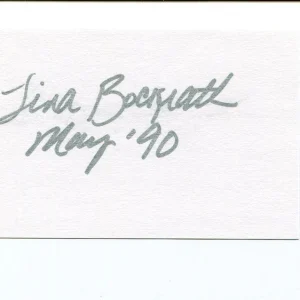 Tina Bockrath Playboy Playmate May 1990 Tales from the Crypt Signed Autograph