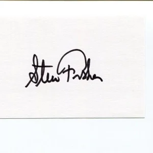 Steve Fisher Michigan Wolverines San Diego State Illinois State Signed Autograph
