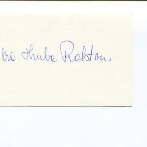 Vera Ralston Fighting Kentuckian Dakota Lady and the Monster Signed Autograph