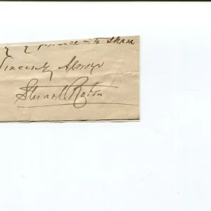 Stuart Robson Early Comedic Actor Signed Autograph
