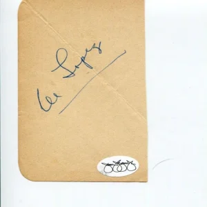 Al Lopez Brooklyn Dodgers Robins Pittsburgh Pirates HOF Signed Autograph JSA
