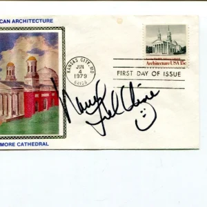 Nancy Lieberman Olympic SIlver Basketball Detroit Shock Signed Autograph FDC JSA
