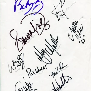 2002 US Solheim Cup Team Rare Golfer Golf Signed Autograph
