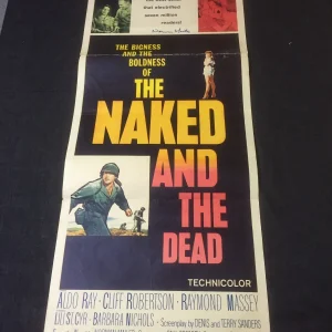 Norman Mailer The Naked and the Dead Signed Autograph Rare Original Movie Poster
