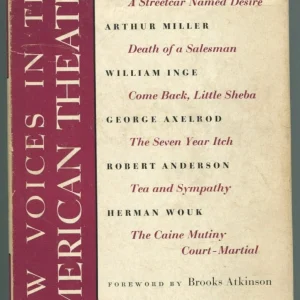 Arthur Miller New Voices In The American Theatre Signed Autograph Hardback Book