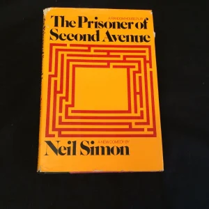 Vincent Gardenia The Prisoner of Second Avenue Signed Autograph Hardback Book