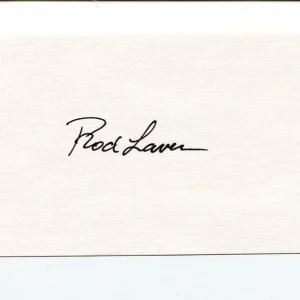 Rod Laver Wimbledon Australian US French Open Tennis HOF Signed Autograph
