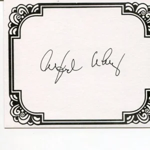 Alfred Uhry Pultizer Prize Oscar Tony Winner Author Signed Autograph Bookplate
