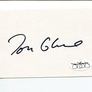 Tom Glavine Atlanta Braves New York Mets World Series Champ Signed Autograph JSA
