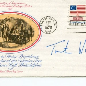 Torsten Wiesel 1981 Nobel Prize Medicine Signed Autograph FDC
