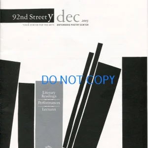 August Wilson James Earl Jones Toni Morrison 92nd Street Y Center Art Program
