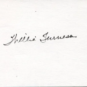 Willie Turnesa U.S. Amateur PGA Famous Golf Brothers Walker Cup Signed Autograph
