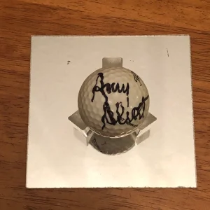 Amy Alcott LPGA Golf HOF US Open Champ Signed Autograph Golf Ball
