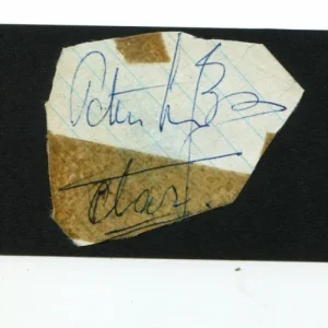 Peter Ypma Jazz Drummer Dutch Swing College Band Signed Autograph
