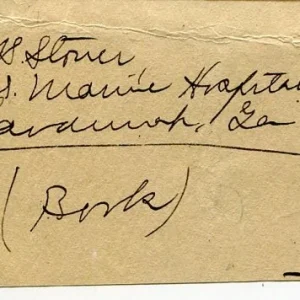 Winifred Sackville Stoner Founder Natural Education Author Signed Autograph