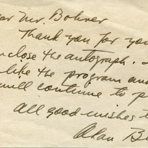 Alan Bruce Mr. Doodle Kicks Off Saturday's Heroes Rare Signed Autograph
