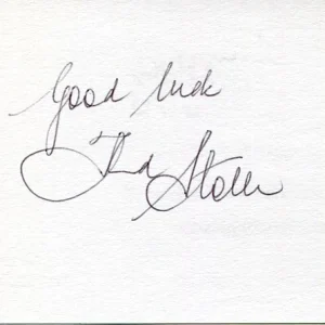 Fred Stolle Australia French US Open Champ HOF Tennis Star Signed Autograph