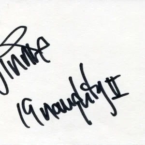 Vin Rock Naughty by Nature OPP Singer Rapper Signed Autograph
