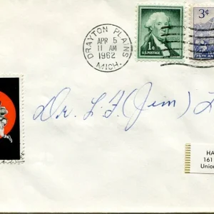 Leonard Jimmy Lovley South Dakota Basketball HOF Creighton Univ Signed Autograph
