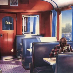 Patrick Bailey New York Artist Ham And Eggs Signed Autograph Card With Sketch